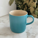 Caneca de Espresso Azul Caribe 100ml Le Creuset