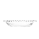 Jogo 4 Pratos em Cristal Pearl 14cm